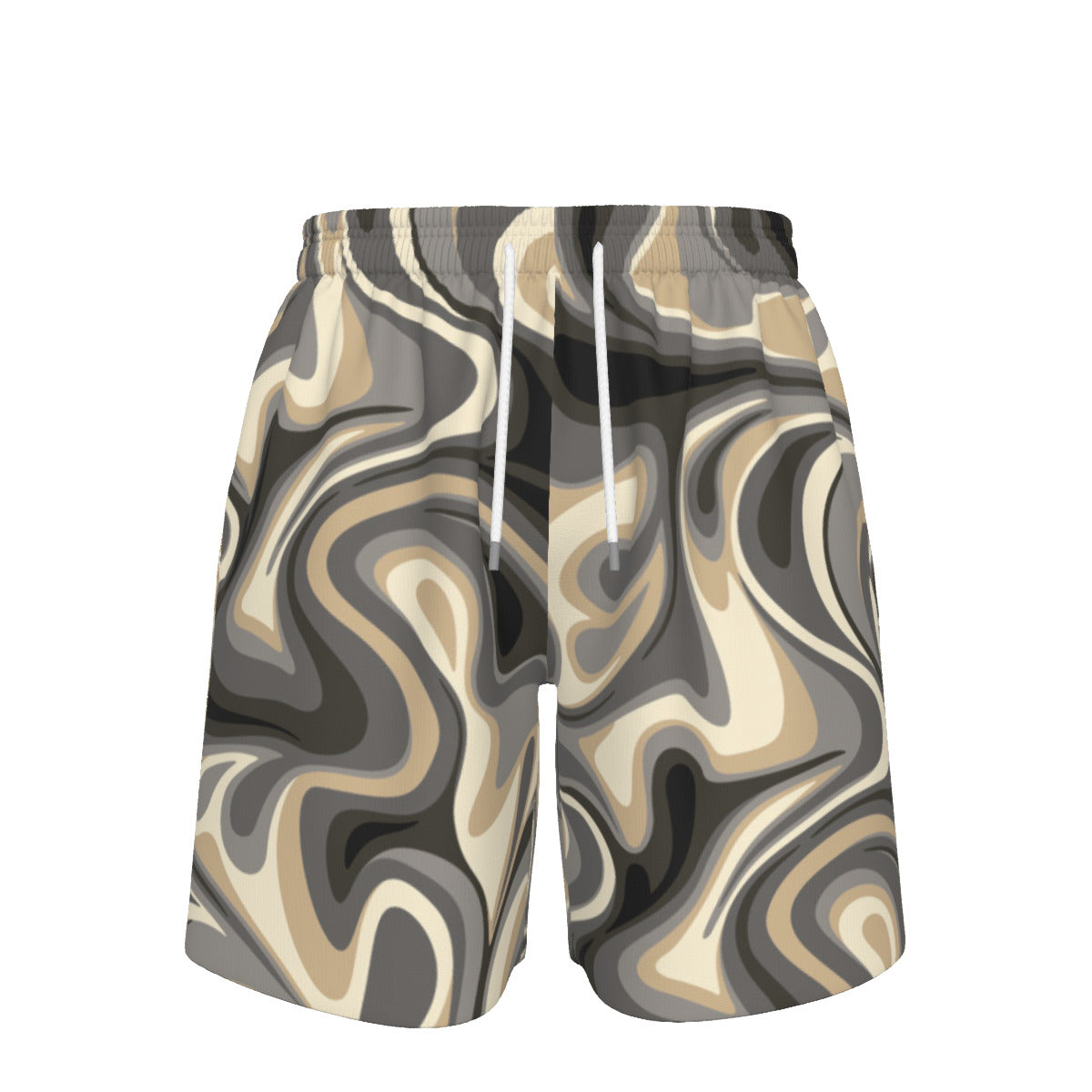 Gray Marble Shorts