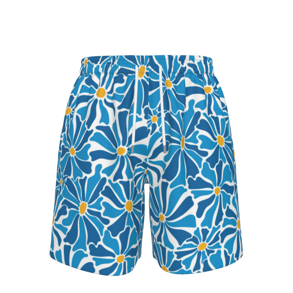 Blue Daisy Shorts
