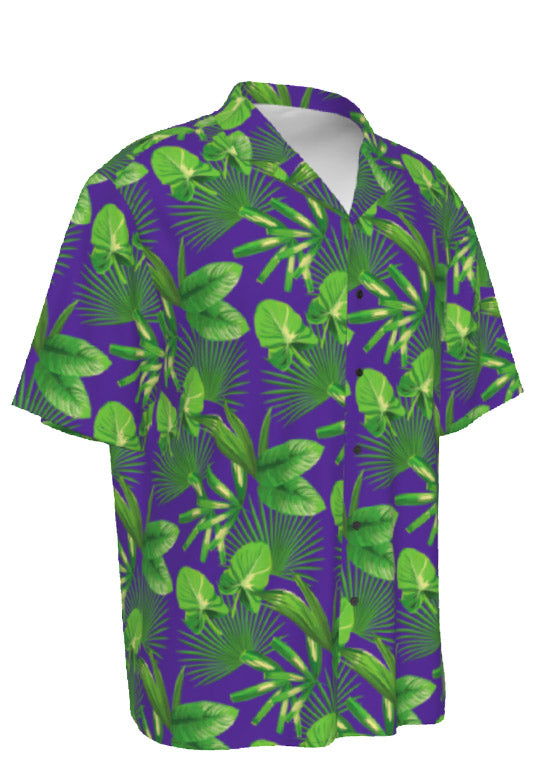 Purple Jungle Hawaiian Shirt