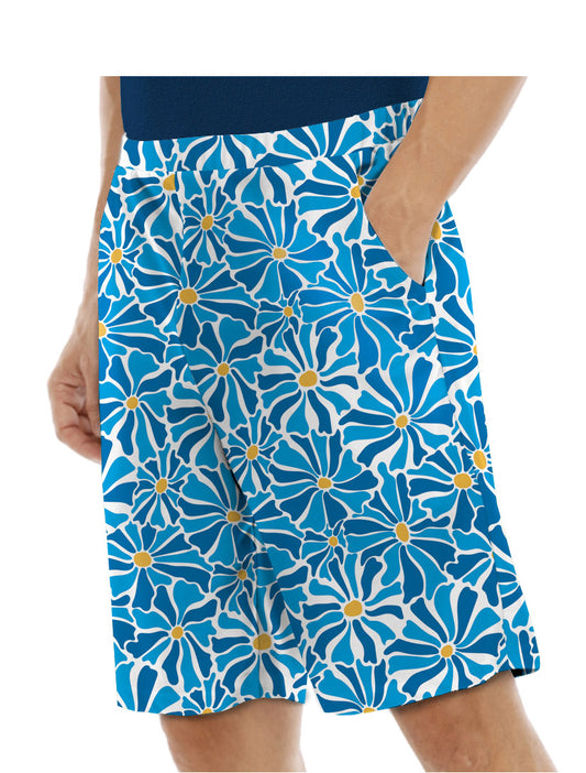 Blue Daisy Golf Shorts