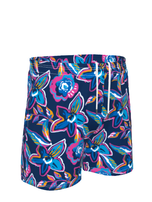 Men's Floral Colorful Pickle Ball Shorts